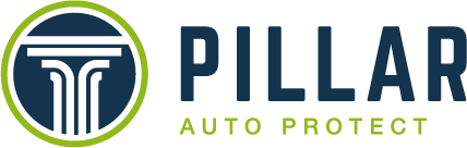 Pillar Auto Protect logo - horizontal format.